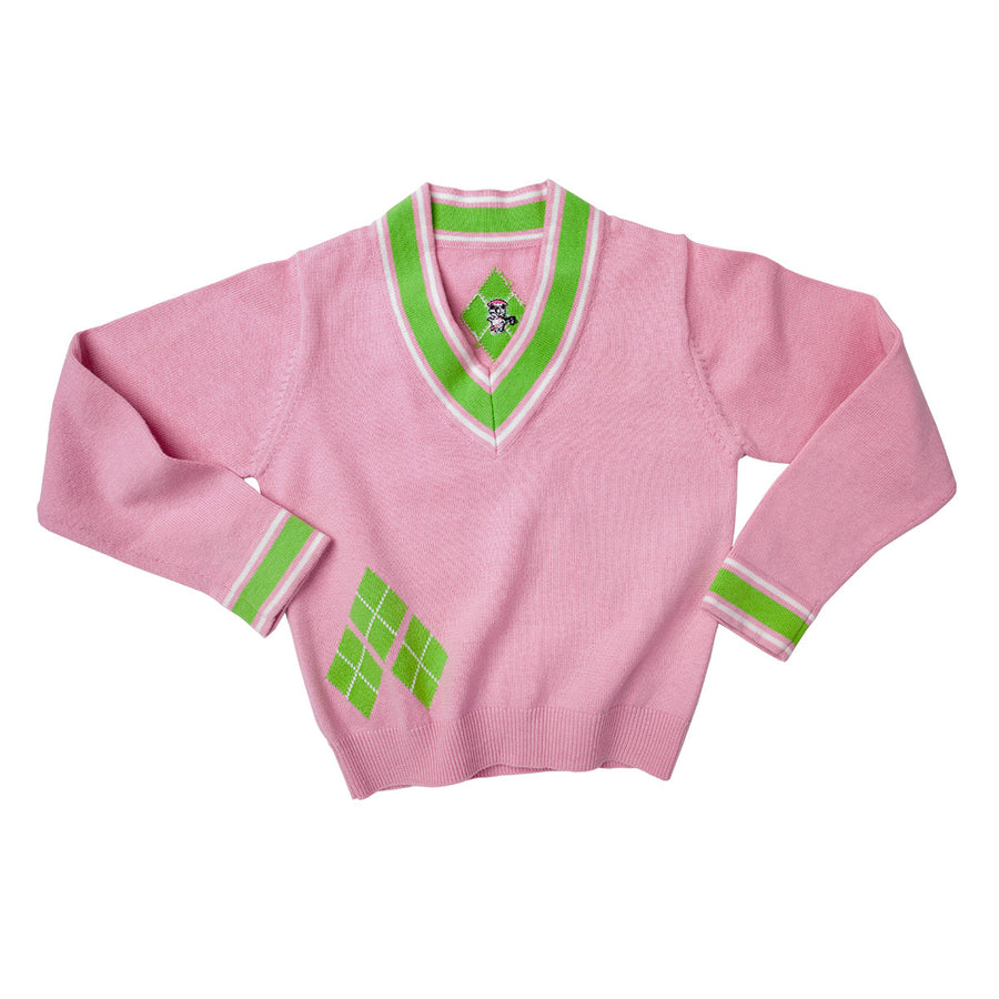 The New School Argyle Sweater (Girls)