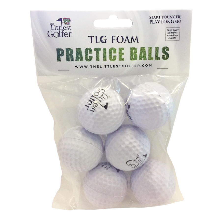 TLG Foam Practice Golf Balls (6-Pack)